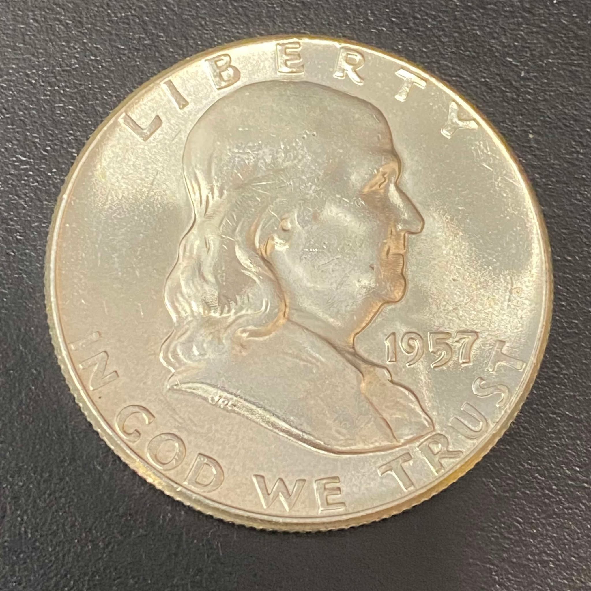 1957 Franklin Half Dollar