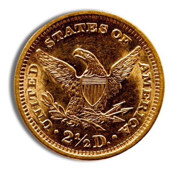 $2.5 Gold Liberty Quarter Eagle