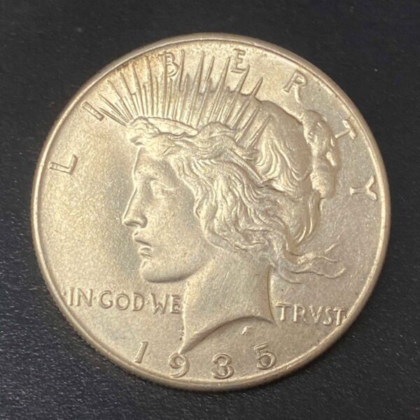 1935 Peace Dollar