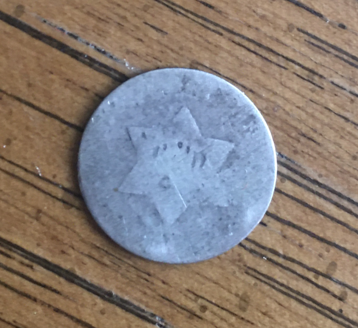 Three Cent Silver (No Date)