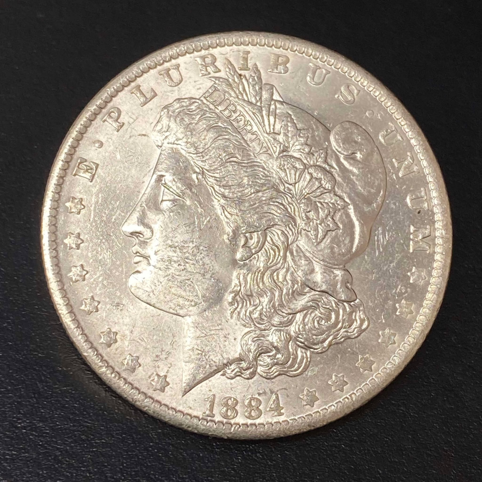 1884 Morgan Dollar