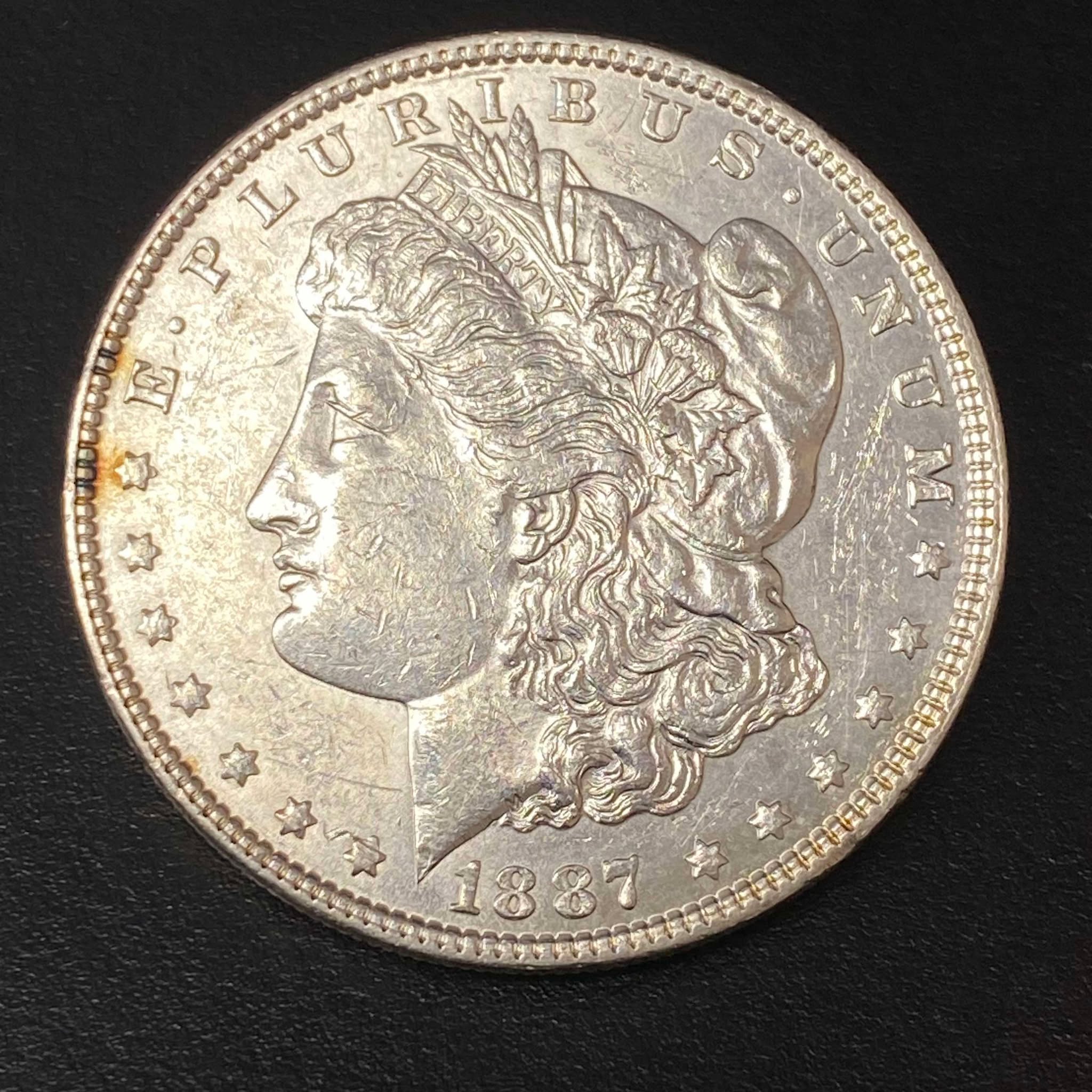 1887 Morgan Dollar