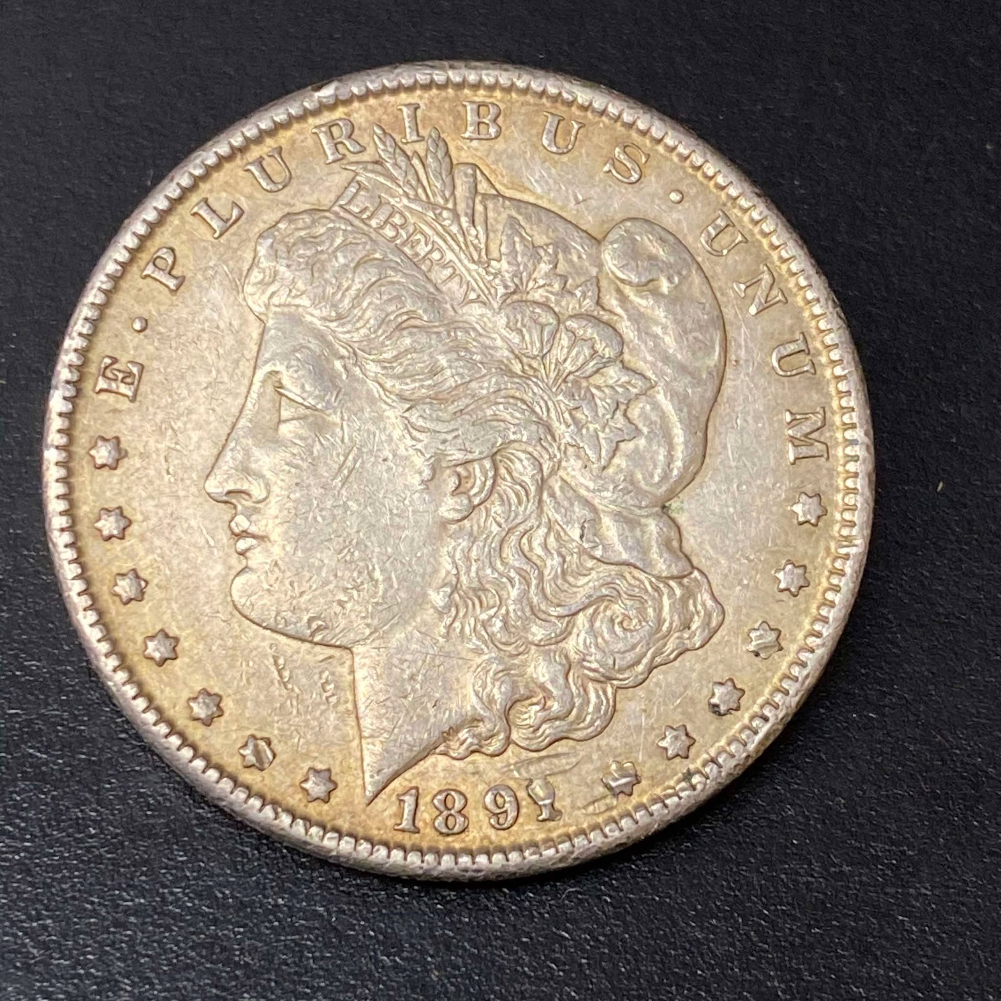 1891-CC Morgan Dollar