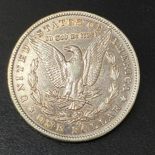 1890-CC Morgan Dollar