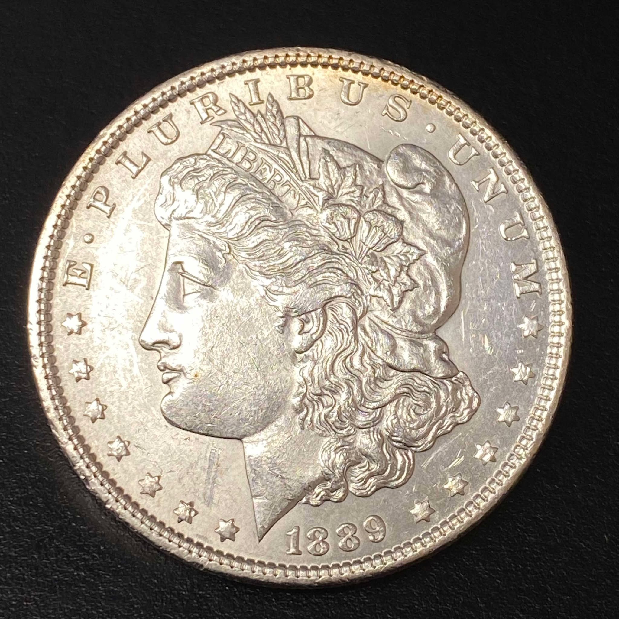 1889 Morgan Dollar