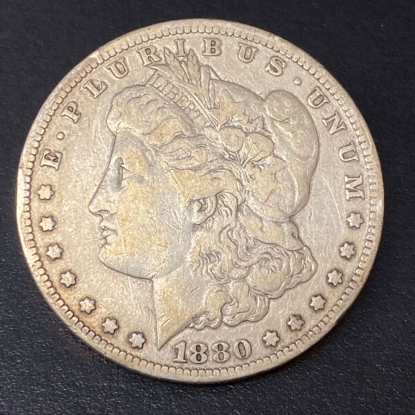 1880-CC Morgan Dollar