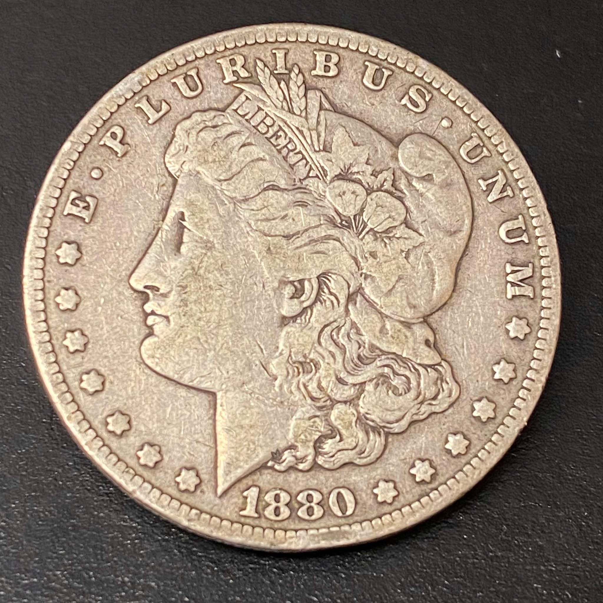 1880-CC Morgan Dollar