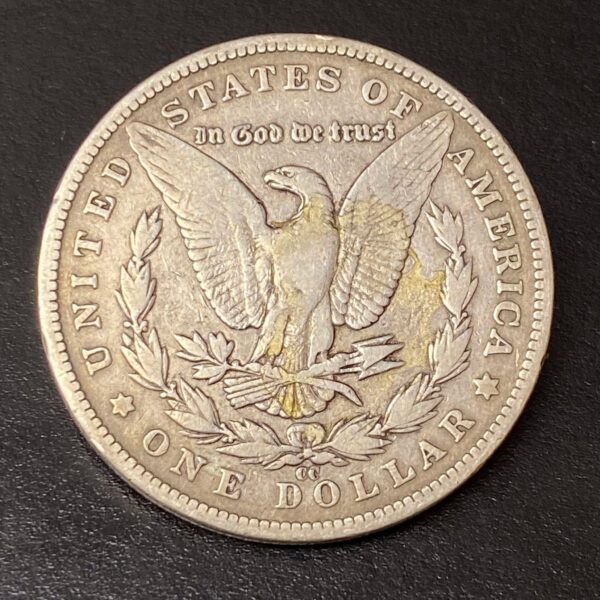 1890-CC Morgan Dollar