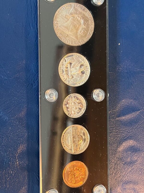 1954 P, D & S U.S. Coins Uncirculated Silver Mint Set