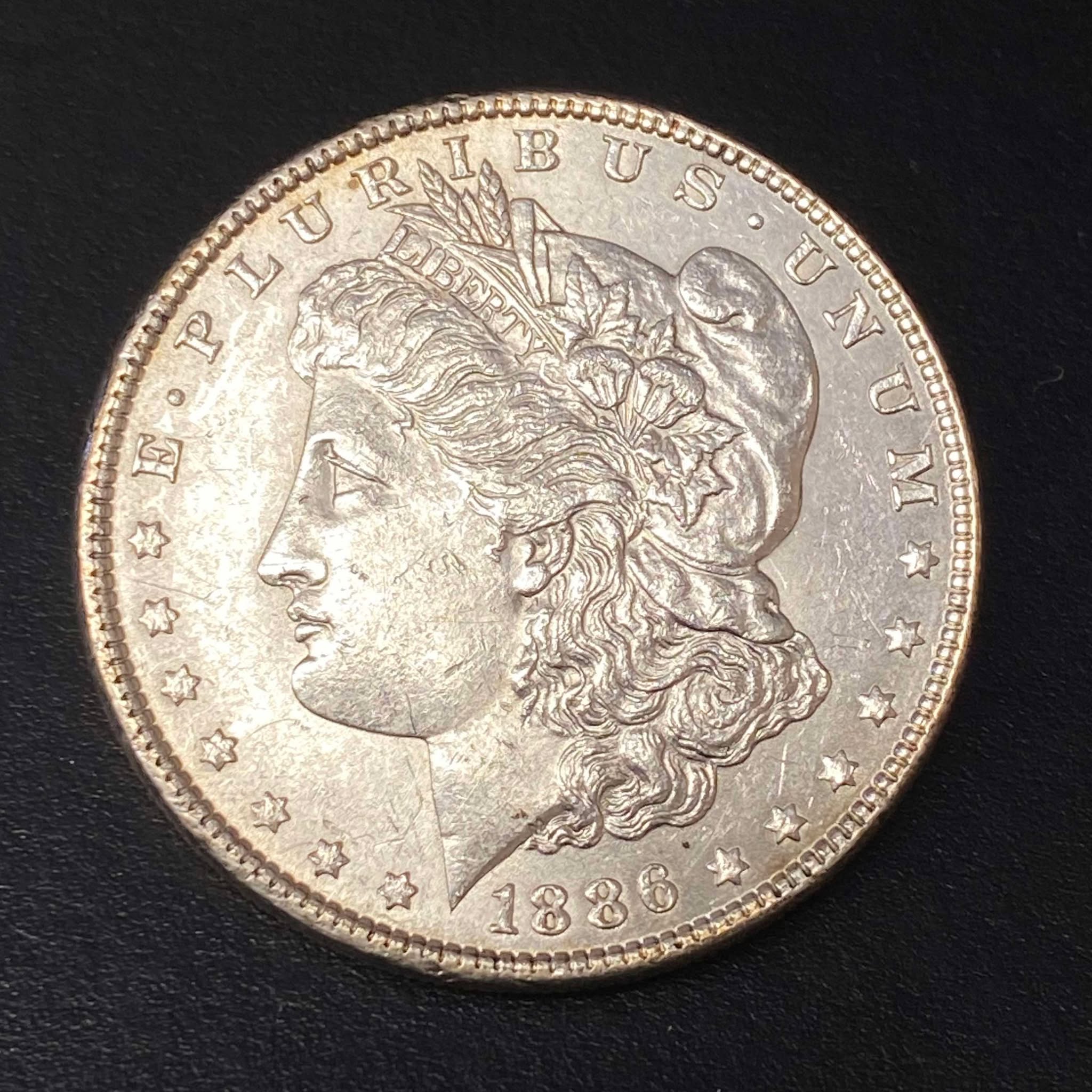 1886 Morgan Dollar