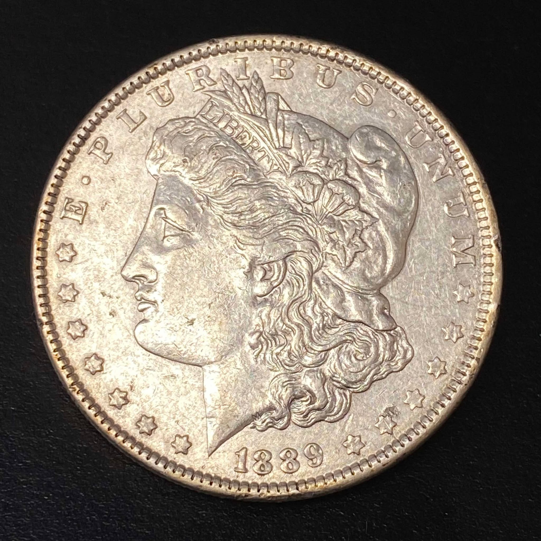 1889 Morgan Dollar