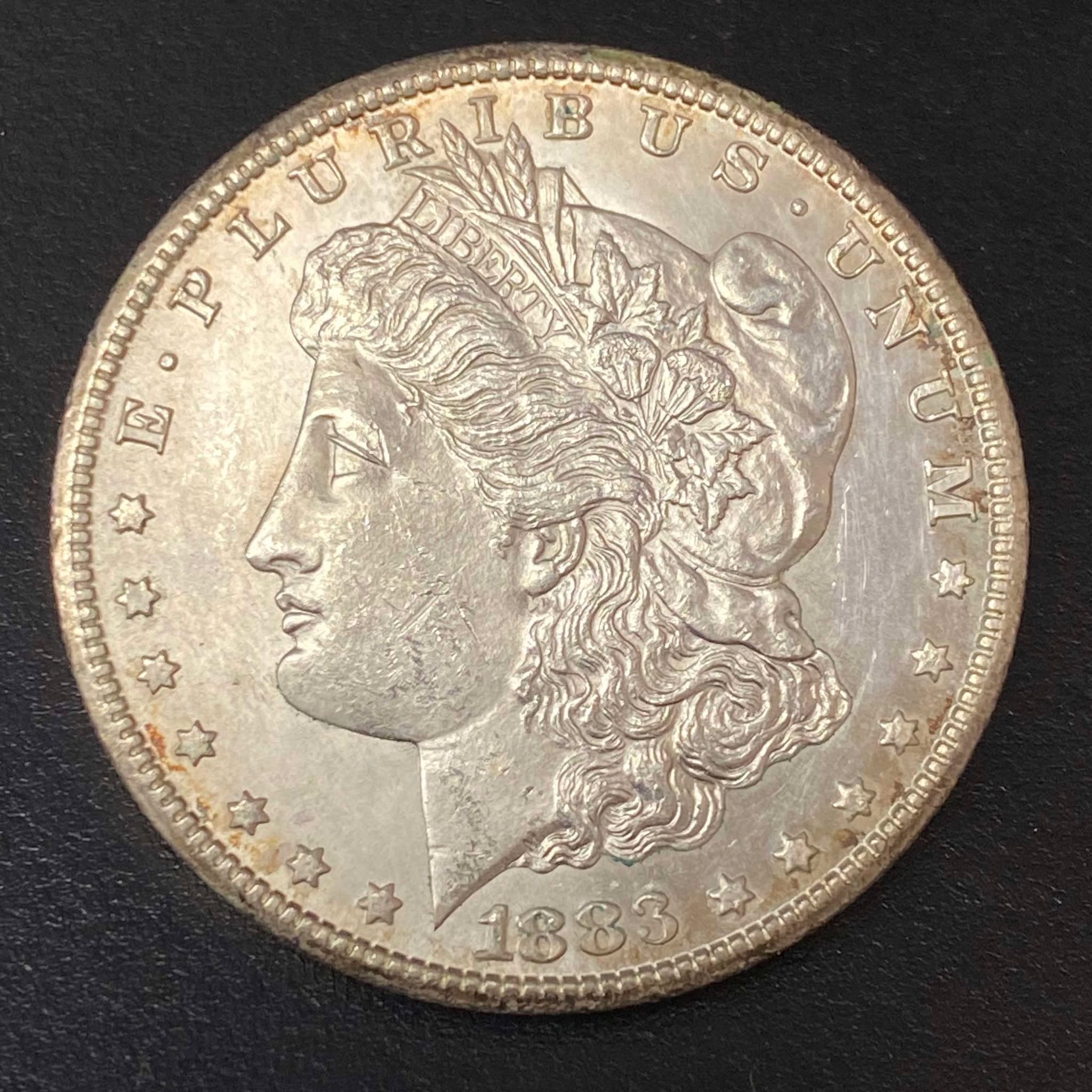 1883-CC Morgan Dollar