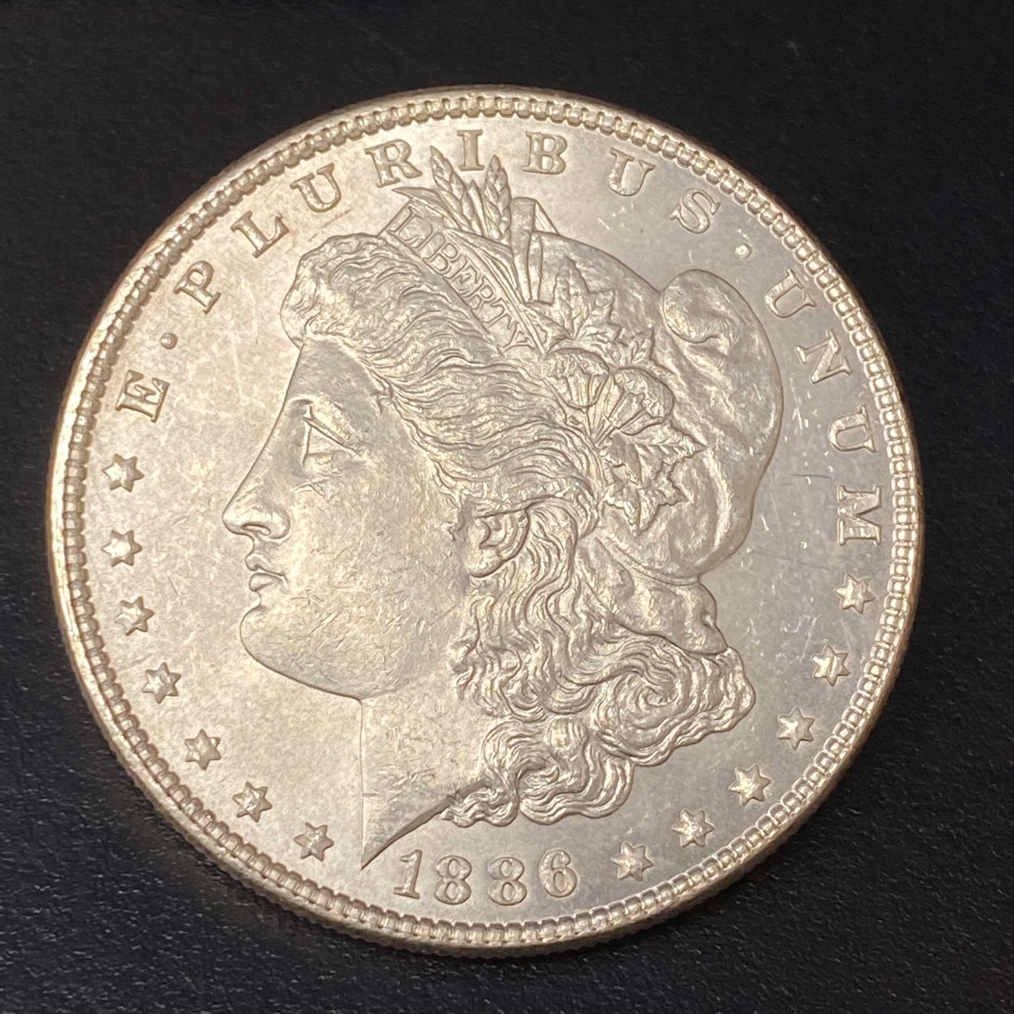 1886 Morgan Dollar