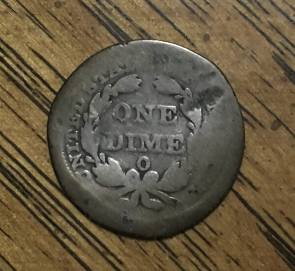 1853-O Seated Dime F2