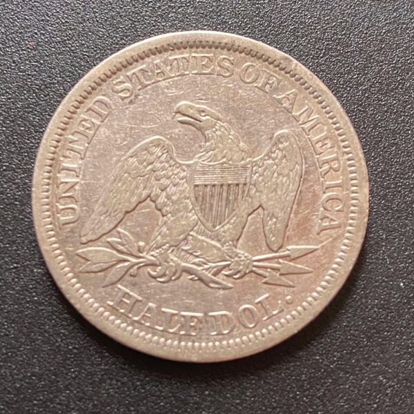 1842 Liberty Seated Half Dollar Medium Date