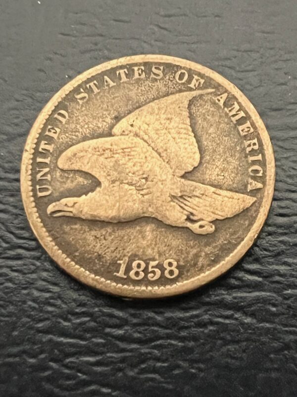 1858 Flying Eagle cent (large date)