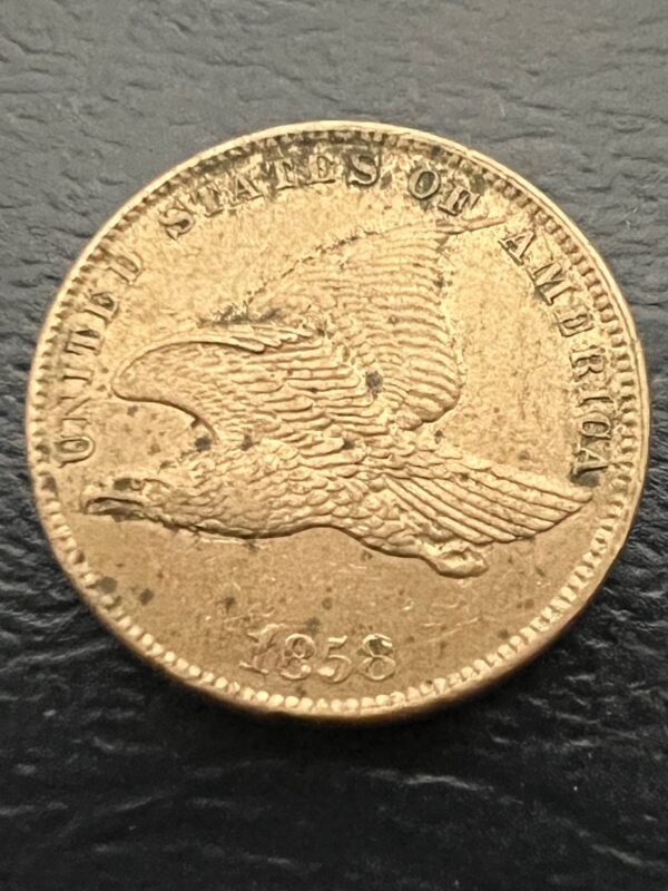 1858 Flying Eagle cent