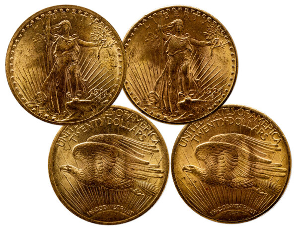 $20 Gold Saint-Gaudens Double Eagle