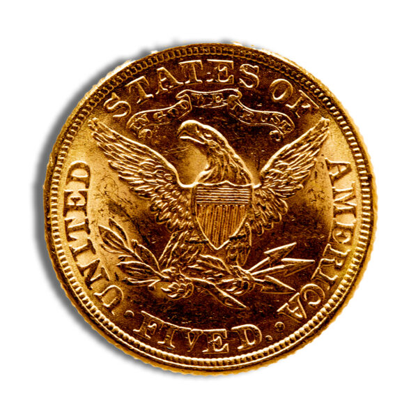 $5 Gold Liberty Half Eagle