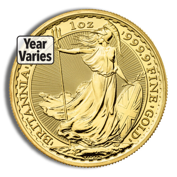 1 oz Gold Britannia (Year Varies)