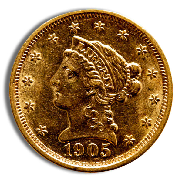 $2.5 Gold Liberty Quarter Eagle