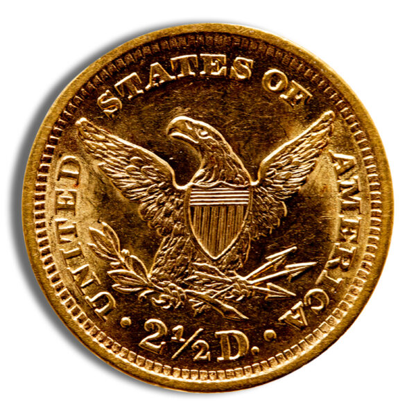$2.5 Gold Liberty Quarter Eagle