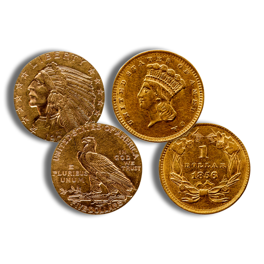 $5 Gold Indian Half Eagle