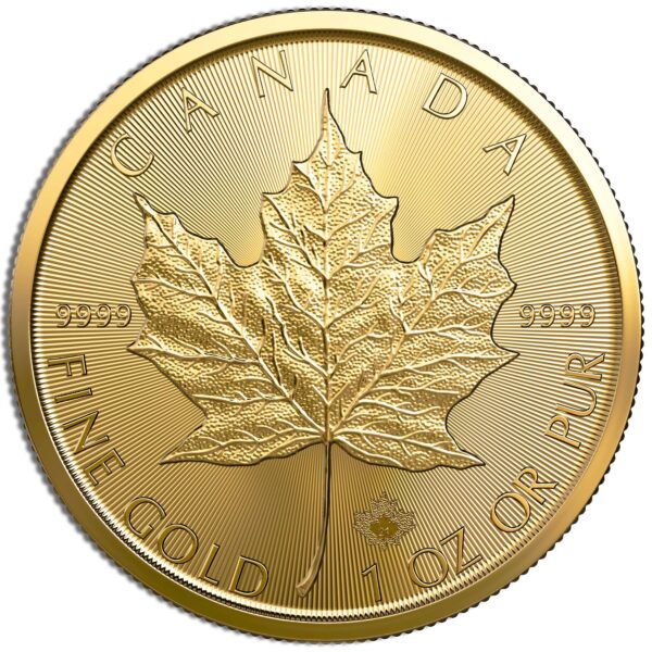 1 oz .9999 Gold Maple Leaf (Year Varies)