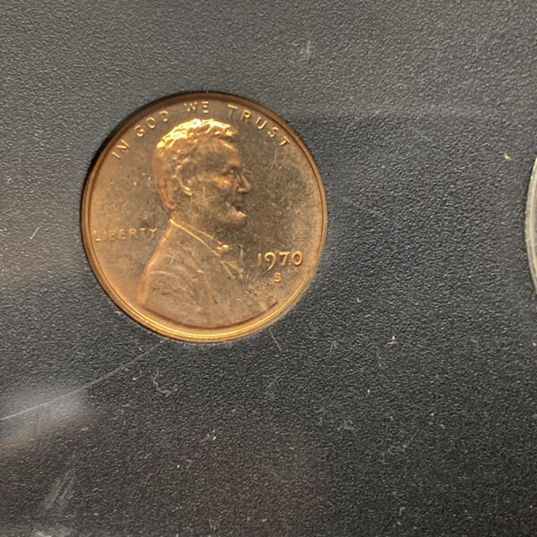 (2x) 1970 Proof Sets One Small Date & One Large Date Cent U.S Mint OGP Pictured