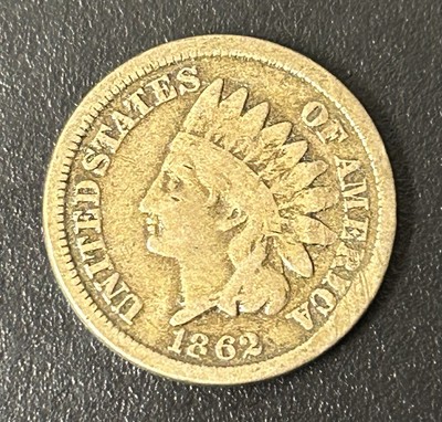 1862 Indian Head Cent Penny 1186204