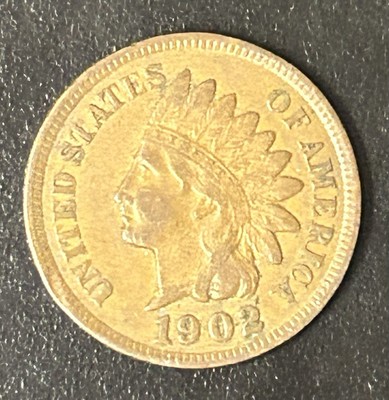 1902 Indian Head Cent Penny 1190201