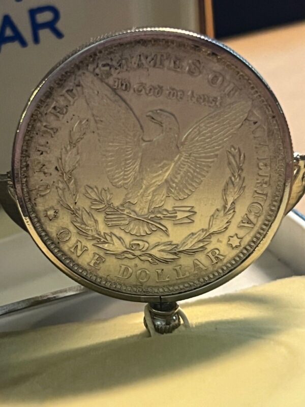 1921 $1 Morgan Silver Dollar key chain    #3191