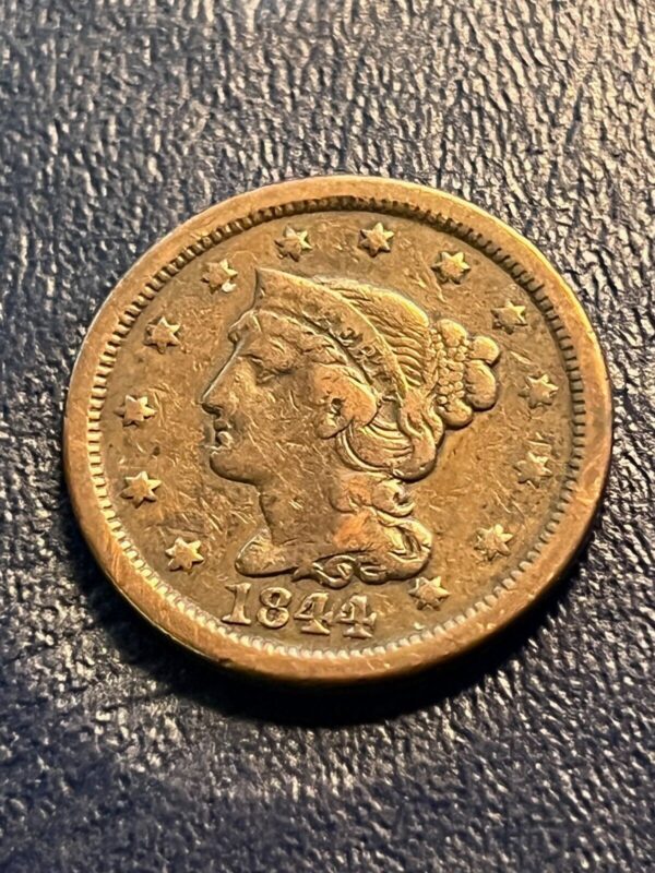 1844 Coronet Large Cent   #3152