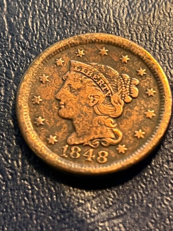 1848 1C BN Braided Hair  #3163