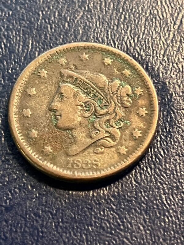 1838 1C BN Braided Hair  #3164