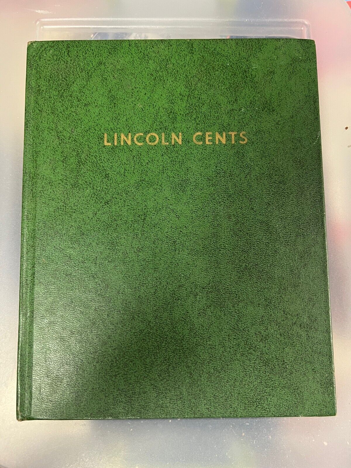 Lincoln Wheat Cent Collection Book 1909-1965 Small Cent Coins