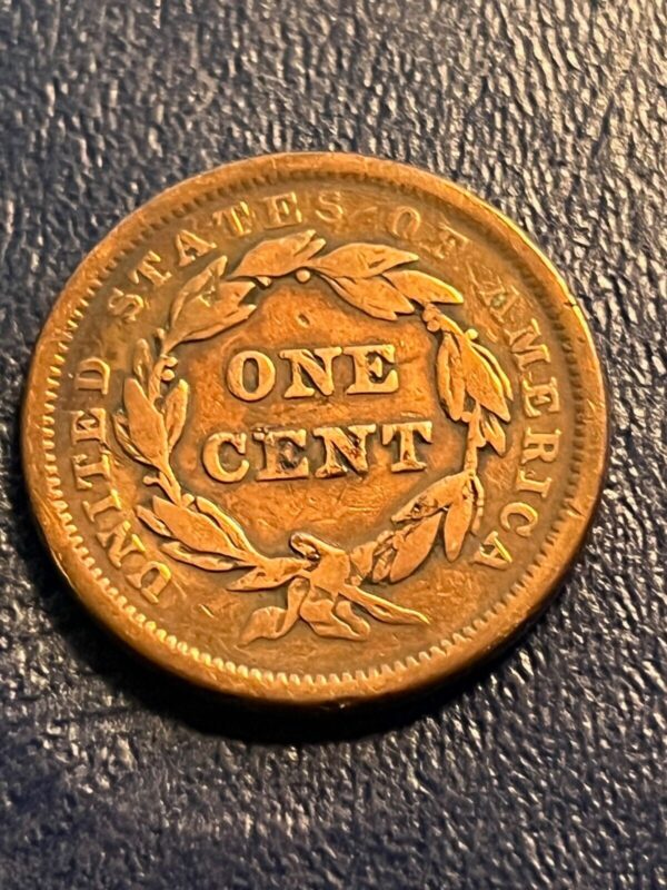 1842 1C BN Braided Hair Cent  #3154