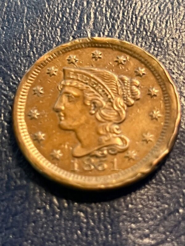 185 1C BN Braided Hair  #3159