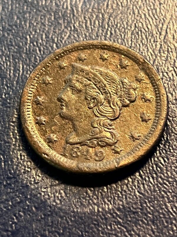 1849 1C BN Braided Hair #3162