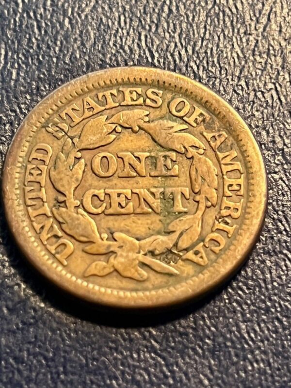 1847 1C BN Braided Hair Cent #3153