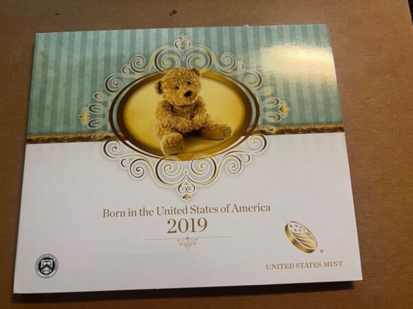 2019 Born in the USA Birth Year Proof Set 5 Coins Original US Mint OGP