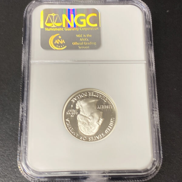 2004 S Silver Proof State Quarter Wisconsin NGC PF70 Ultra Cameo 25c US