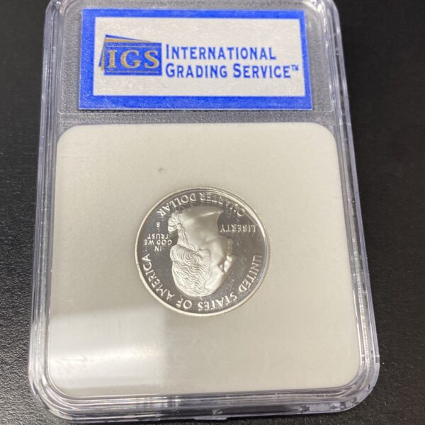 2006-S Silver State Quarter 25c 5 Coin Proof Set IGS PR70 DCAM First Day Issue