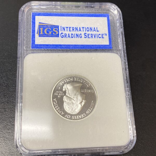 2006-S Silver State Quarter 25c 5 Coin Proof Set IGS PR70 DCAM First Day Issue