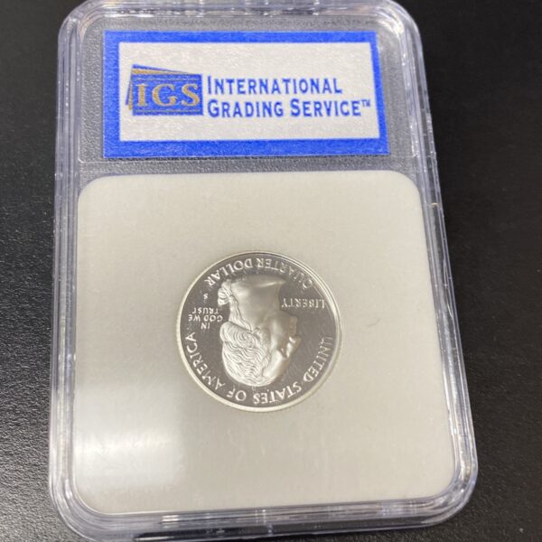 2006-S Silver State Quarter 25c 5 Coin Proof Set IGS PR70 DCAM First Day Issue