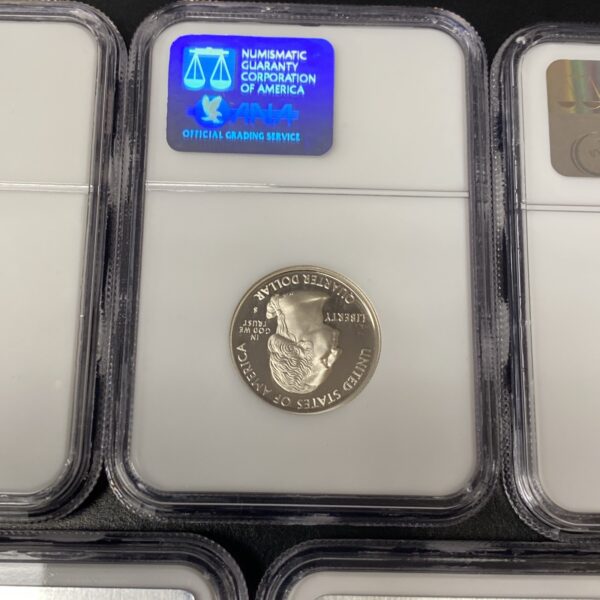 2003-S Clad NGC PF70 ULTRA CAMEO ~ Proof 5 Coin Statehood Quarter Set