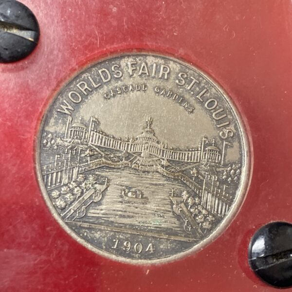 Old 1904 Silver Louisiana Purchase Exposition St. Louis World's Fair Medallion