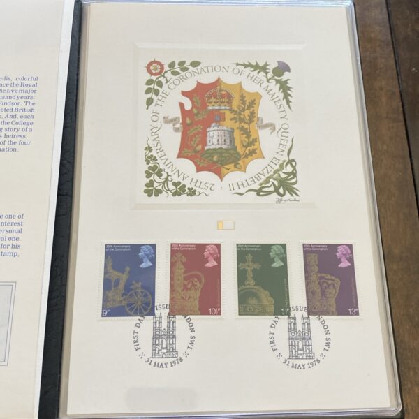 25th Anniversary Of The Coronation Of Her Majesty Queen Elizabeth II First Day