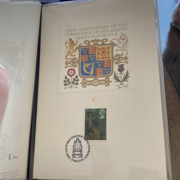25th Anniversary Of The Coronation Of Her Majesty Queen Elizabeth II First Day