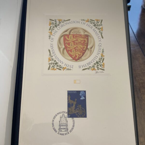 25th Anniversary Of The Coronation Of Her Majesty Queen Elizabeth II First Day
